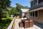Cook an amazing dinner on the gas grill and eat outside
